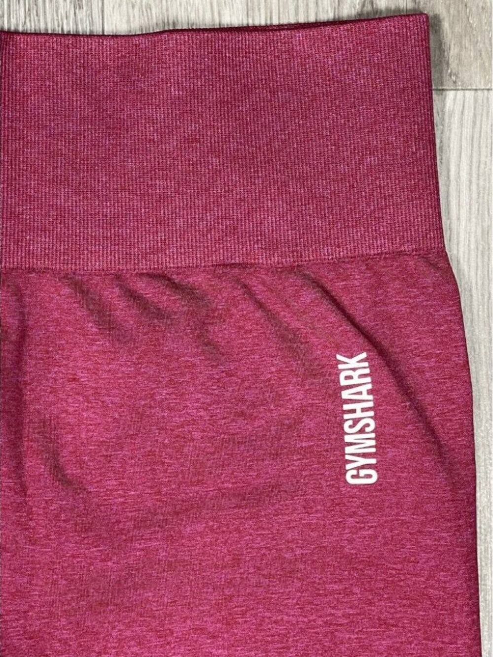Gymshark Red Adapt Ombre Dip Dye Seamless Leggings - Women Size Large - Picture 4 of 14